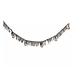 Guirlande d'ampoules sanglantes 193x20x6,5 cm
