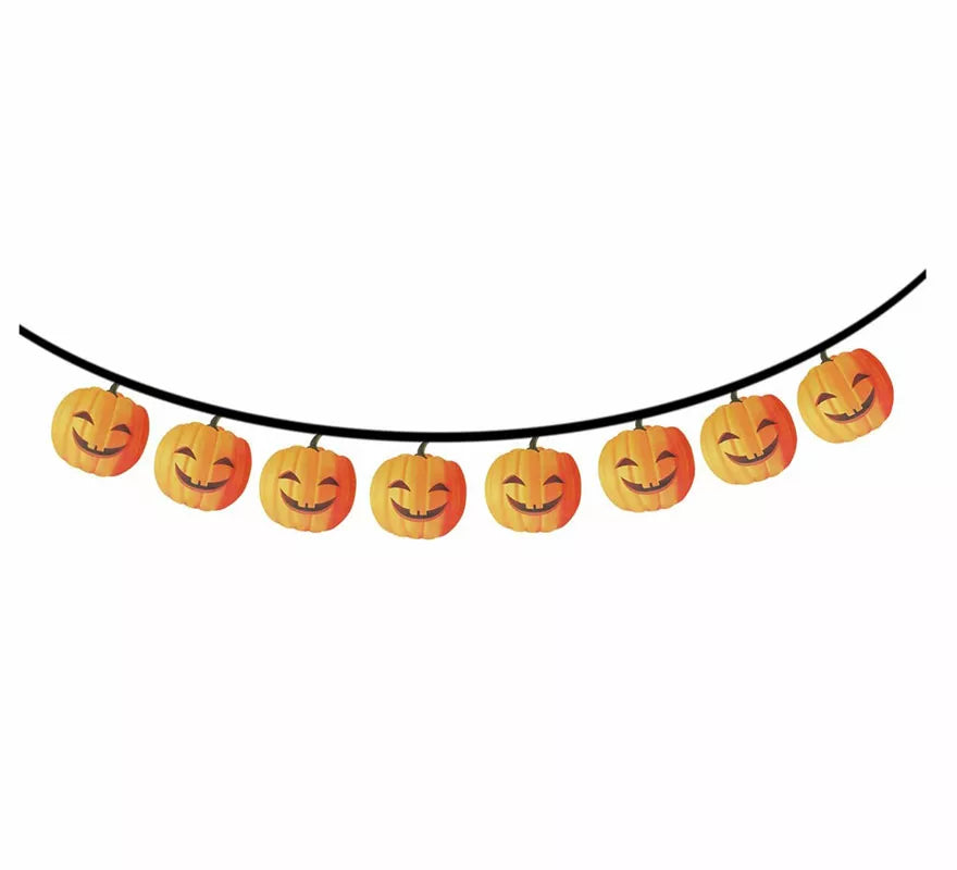 Translation missing: fr.Guirnalda Calabazas de 300 cm 16X16 cm (Alta calidad)