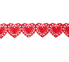 Guirlande Coeurs Grandes 400 cm
