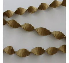 Guirlande Crêpe Or 24 m