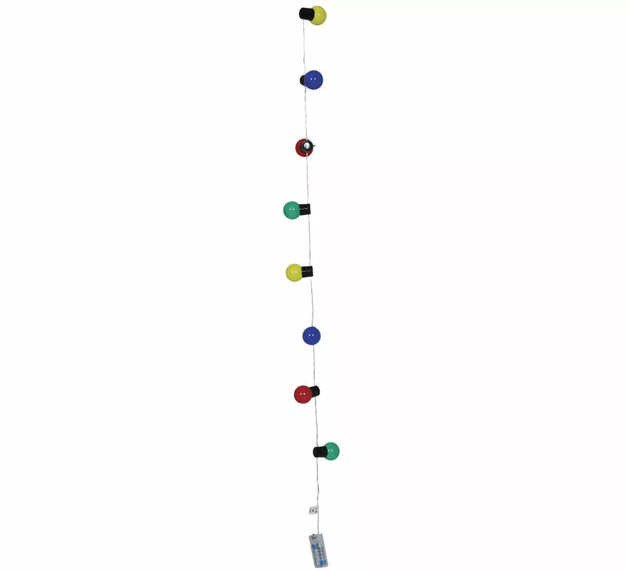 Translation missing: fr.Guirnalda de 10 Leds multicolor a pilas de 150 cm