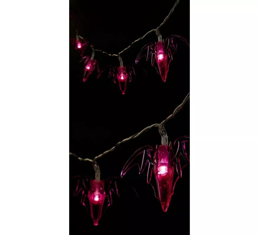 Translation missing: fr.Guirnalda de 10 Murciélagos iluminación LED de 150 cm