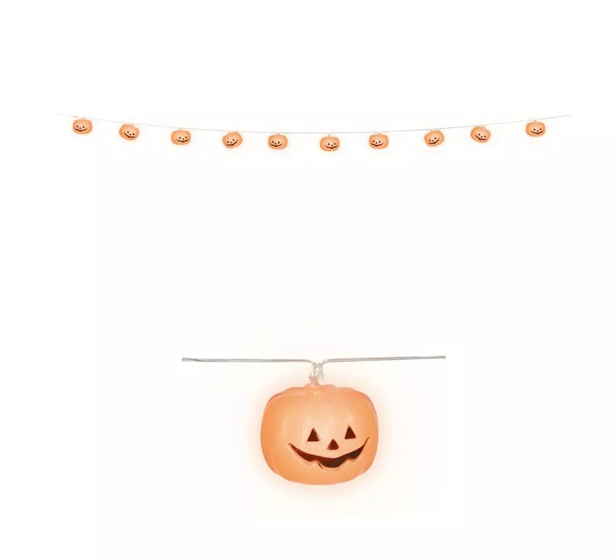 Translation missing: fr.Guirnalda de 12 Calabazas con Luz 180 Cm
