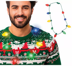 Guirlande circulaire à piles de 13 LED multicolores