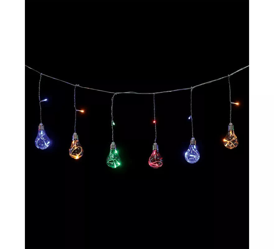 Translation missing: fr.Guirnalda de 3 metros con 20 Bombillas con 4 Led Multicolor