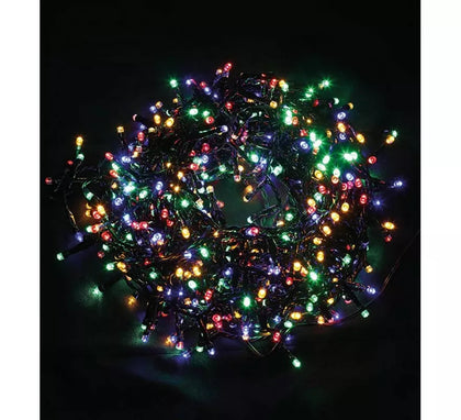 Guirnalda de 50 Led Multicolor Multifunción para Exterior