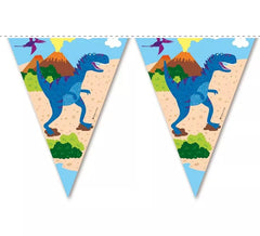 Guirlande Fanions de Dinosaure de 3,6 mts