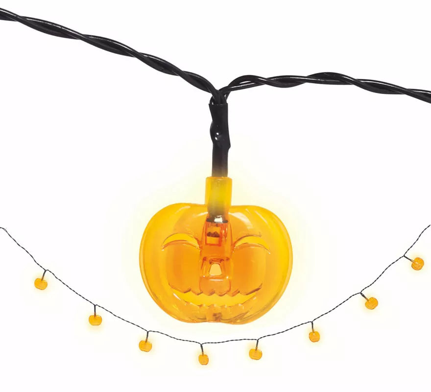 Guirnalda de Calabazas a Pilas de Led 10
