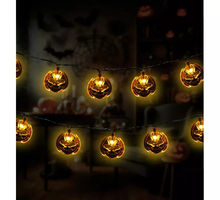 Translation missing: fr.Guirnalda de Calabazas con luz de 1,20 m