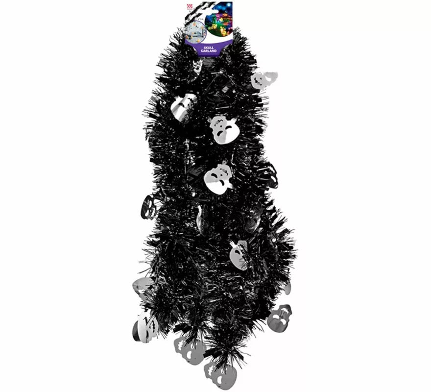 Translation missing: fr.Guirnalda de Calaveras de Oropel de 300 cm