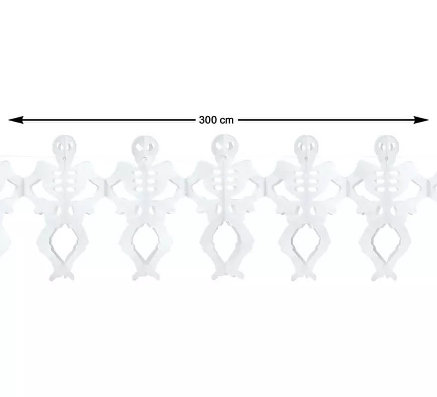Guirnalda de Esqueletos 300 cm