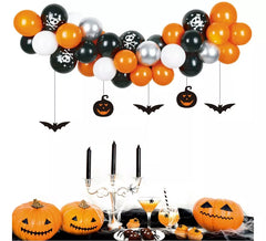 Guirlande de ballons autocollante pour Halloween , 33 pièces