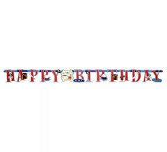 Guirlande Happy Birthday de Trèsor de Pirate