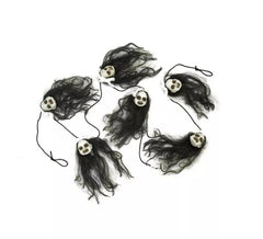 Guirlande de poupées sombres 150 cm