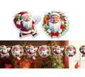 Guirnalda de Papá Noel de 300x16 cm
