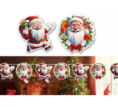 Guirlande Père Noël 300x16 cm