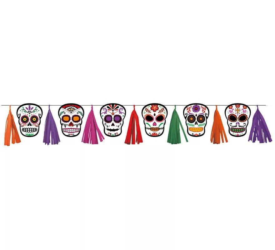 Translation missing: fr.Guirnalda del Día de los Muertos 25x182 cm