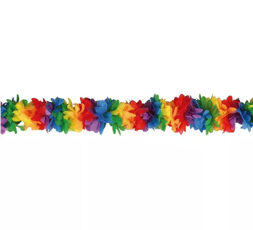 Translation missing: fr.Guirnalda Hawaiana multicolor de 274 cm