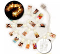 Guirnalda Led Luz Cálida para Fotos con Pinzas de 2 m