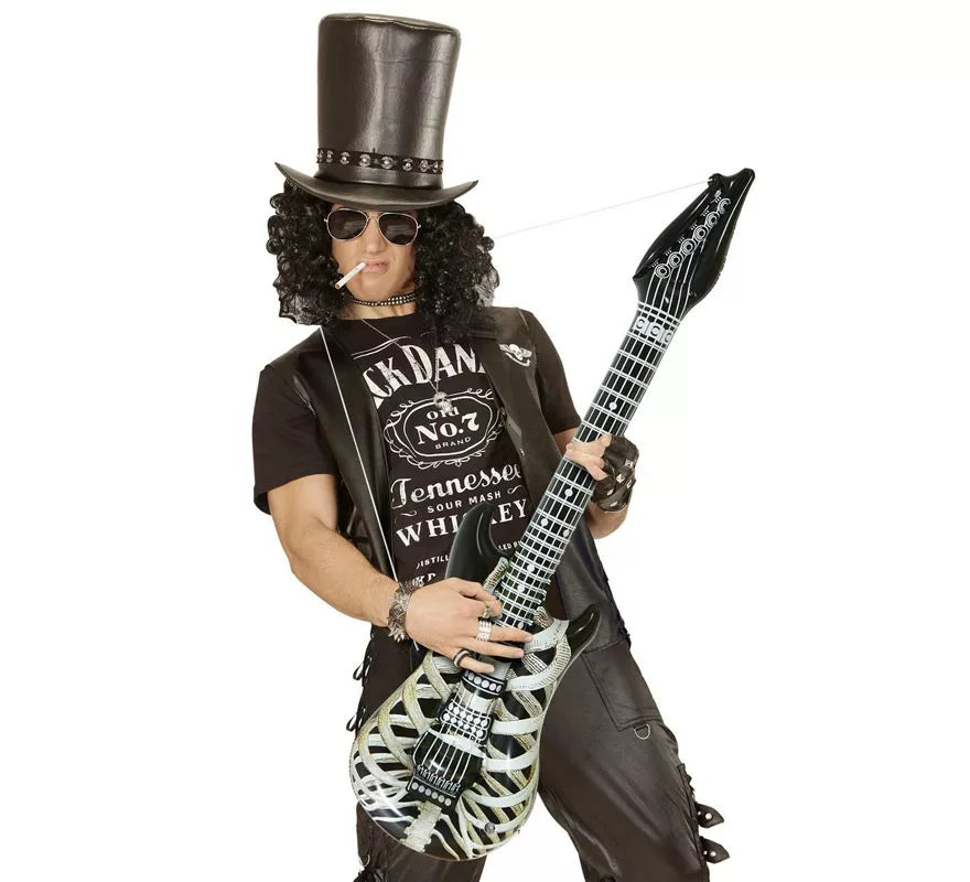 Translation missing: fr.Guitarra de Esqueleto hinchable de 105 cm