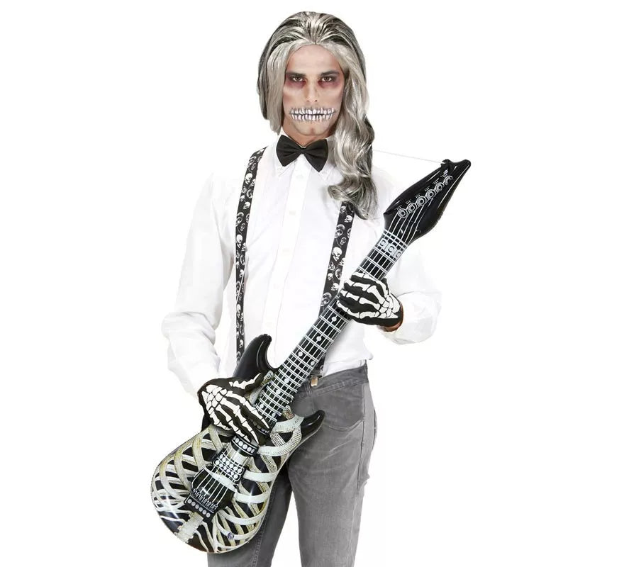 Translation missing: fr.Guitarra de Esqueleto hinchable de 105 cm