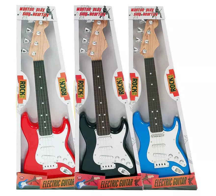 Guitarra Eléctrica de Juguete de 46X17X4 cm en colores surtidos