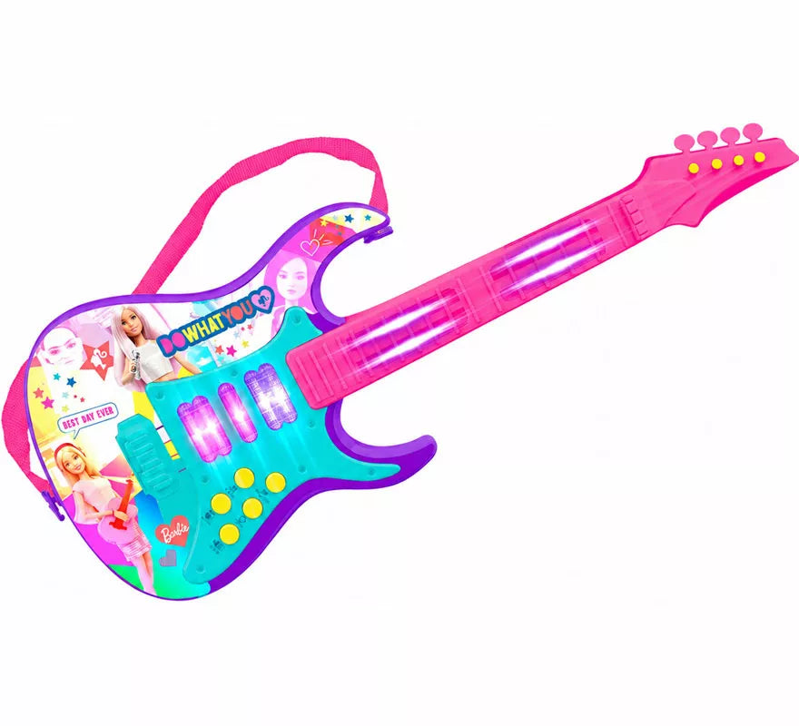 Translation missing: fr.Guitarra Electrónica Barbie con Luz