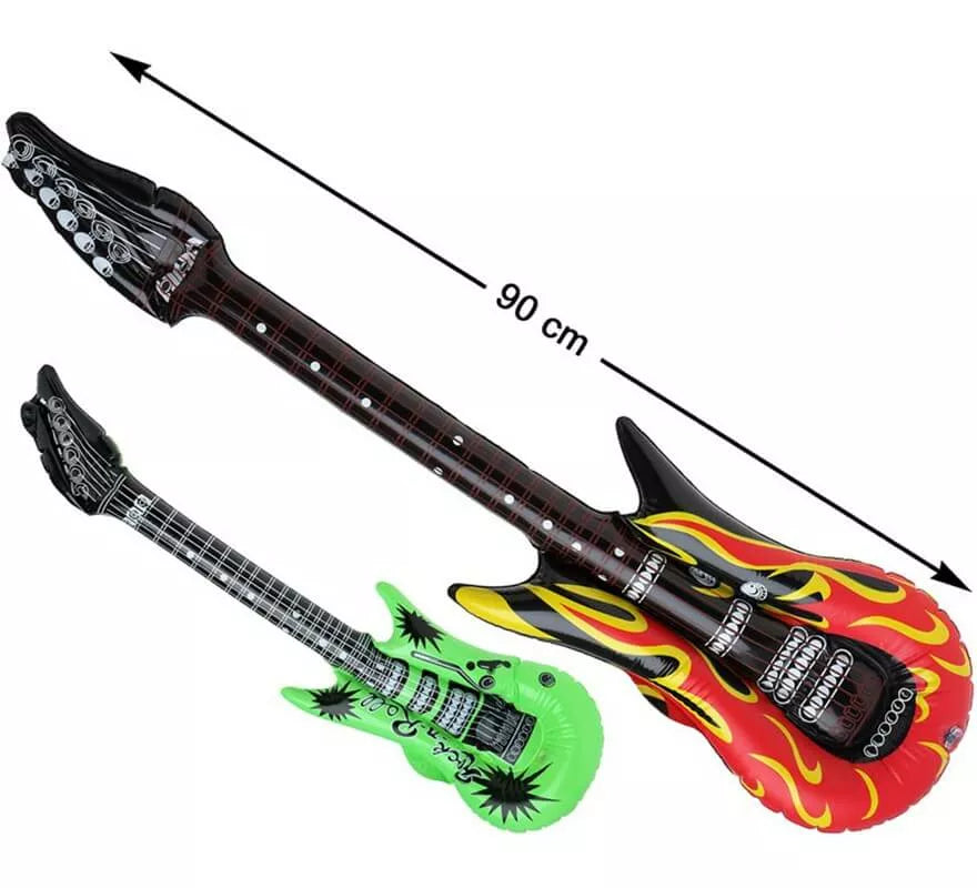 Translation missing: fr.Guitarra Hinchable en 2 modelos surtidos 90 cm