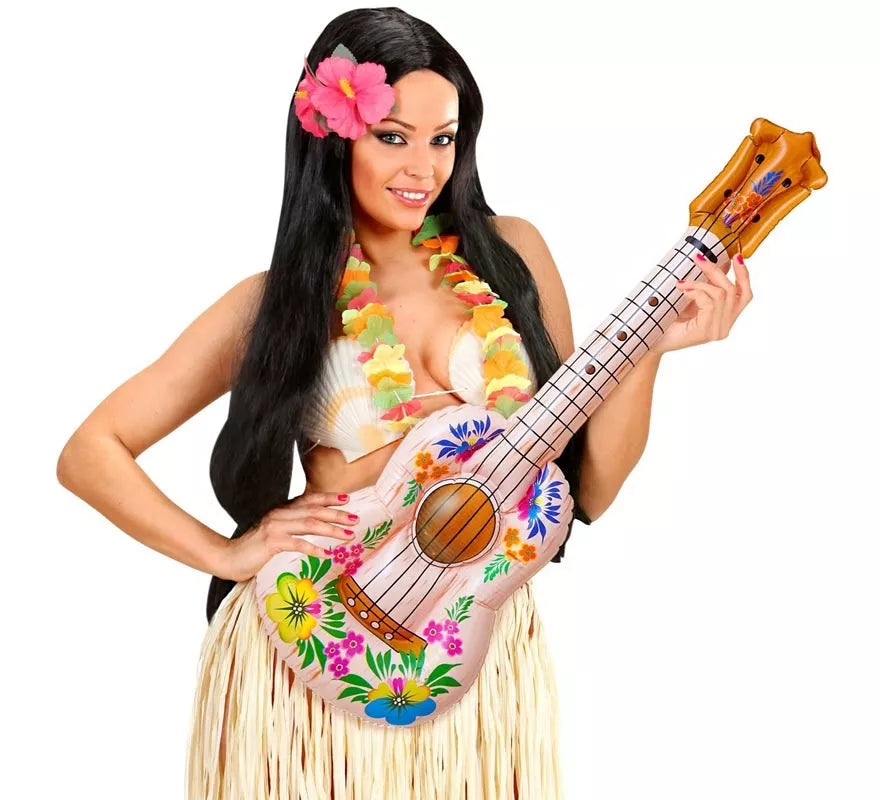 Translation missing: fr.Guitarra Hula Hawaiano inflable de 105 cm