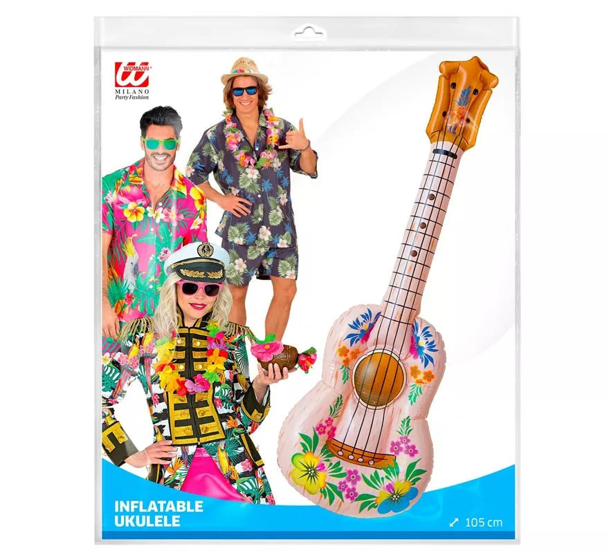 Translation missing: fr.Guitarra Hula Hawaiano inflable de 105 cm