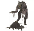 Hombre Lobo gris con luz y movimiento de 1,5 m