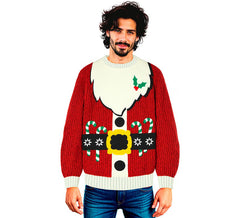Pull de Noël Père Noël pour adulte