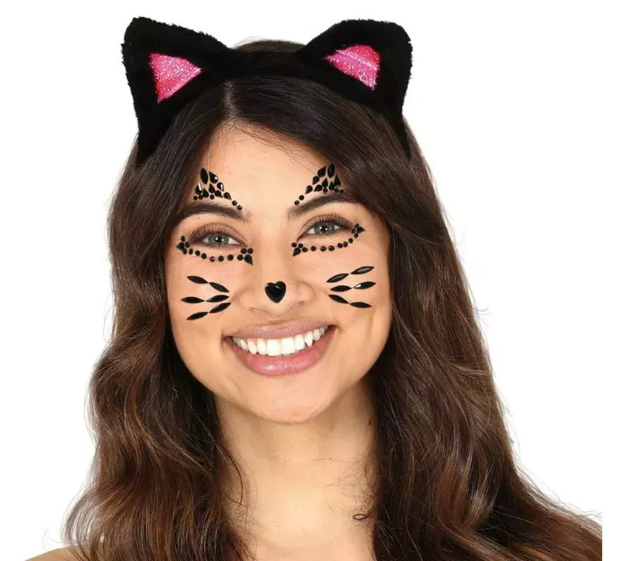 Translation missing: fr.Joyas Faciales Adhesivas de Gatita