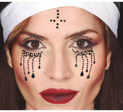 Joyas Faciales Adhesivas de Monja