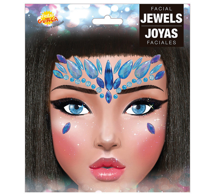 Translation missing: fr.Joyas Faciales Azules Adhesivas