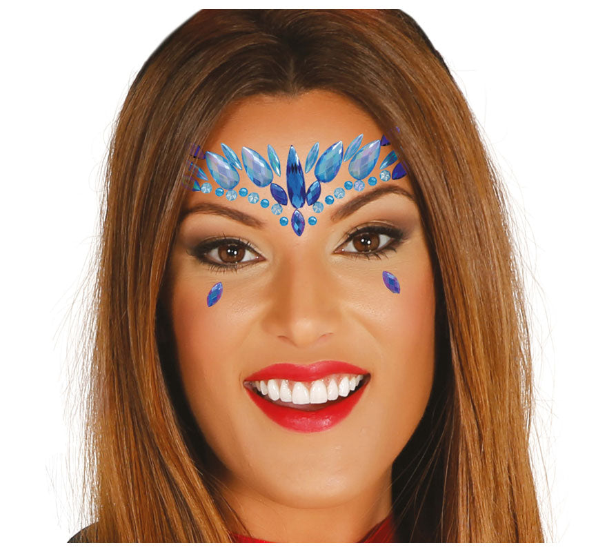 Translation missing: fr.Joyas Faciales Azules Adhesivas