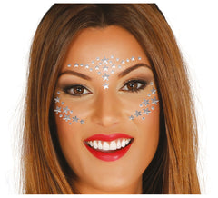 Bijoux visage Etoiles adhésives