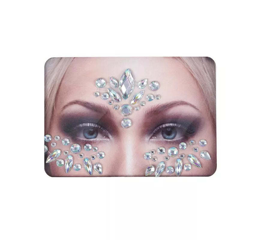 Translation missing: fr.Joyas Faciales gotas plateadas brillantes