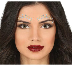 Bijoux pour le visage Cils et Sourcils Étoiles Dorées