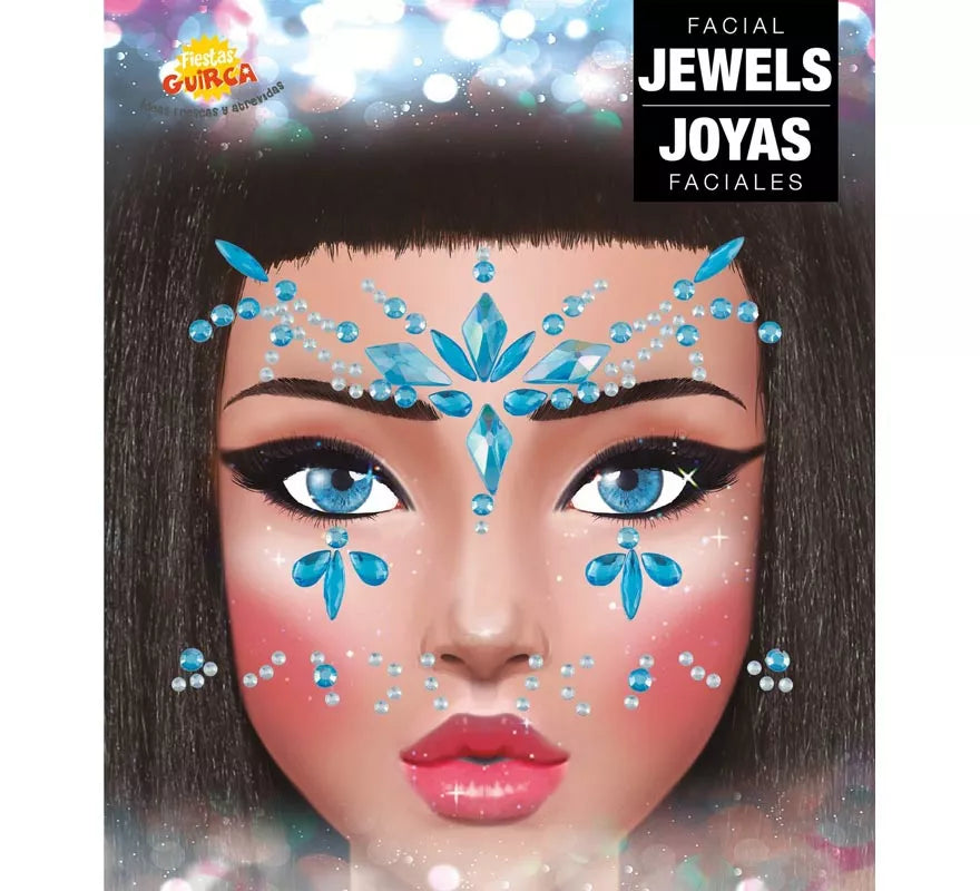 Translation missing: fr.Joyas Faciales y Uñas azul Diamantes elegantes