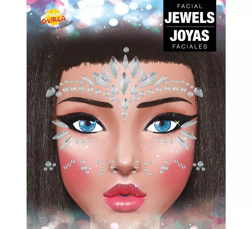 Translation missing: fr.Joyas Faciales y Uñas plateado Diamantes elegantes