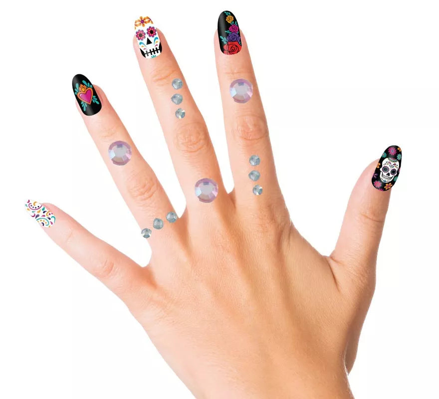 Translation missing: fr.Joyas Faciales y Uñas rosa Diamantes elegantes
