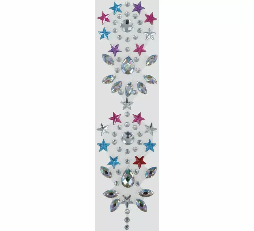 Translation missing: fr.Joyas para el Cabello multicolor de 13x25 cm adulto
