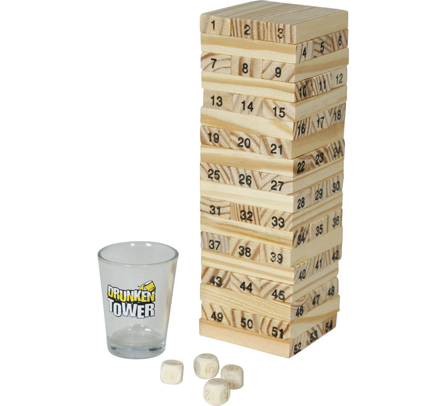 Translation missing: fr.Juego de Equilibrio Bloques de madera y 4 Vasitos