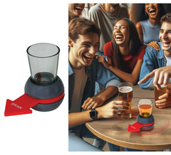 Jeu de flèches tournantes avec tasse de 10 cm