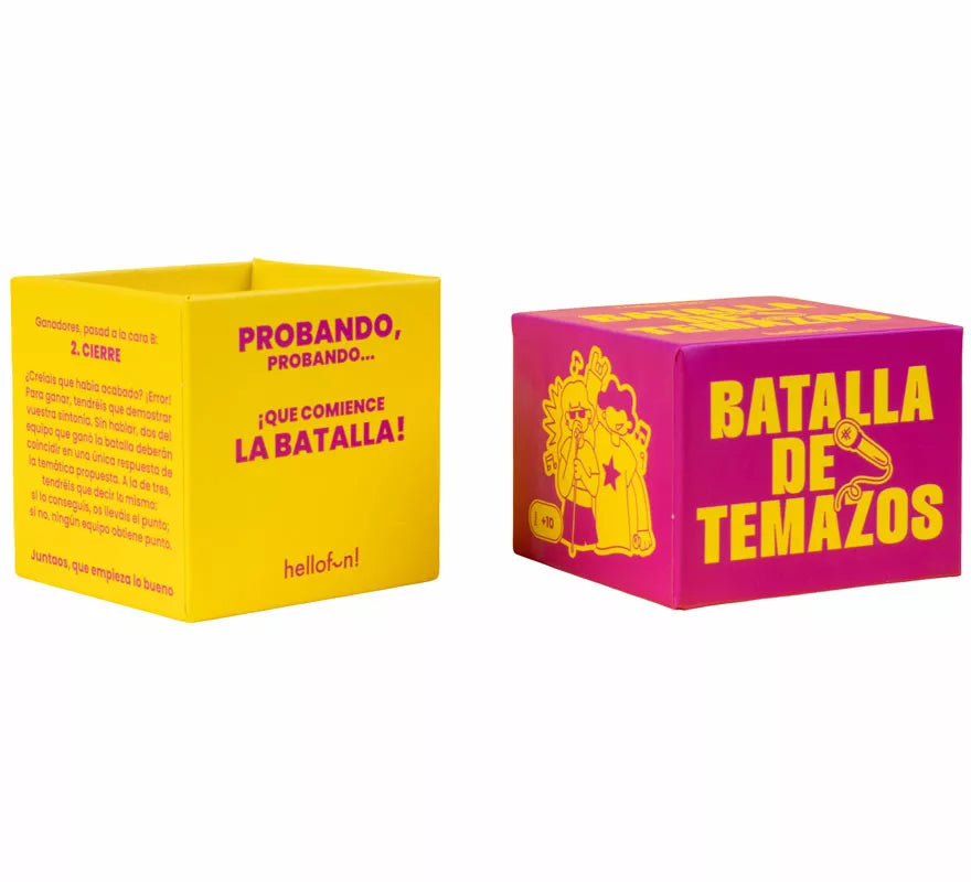 Translation missing: fr.Juego de Mesa Batalla De Temazos