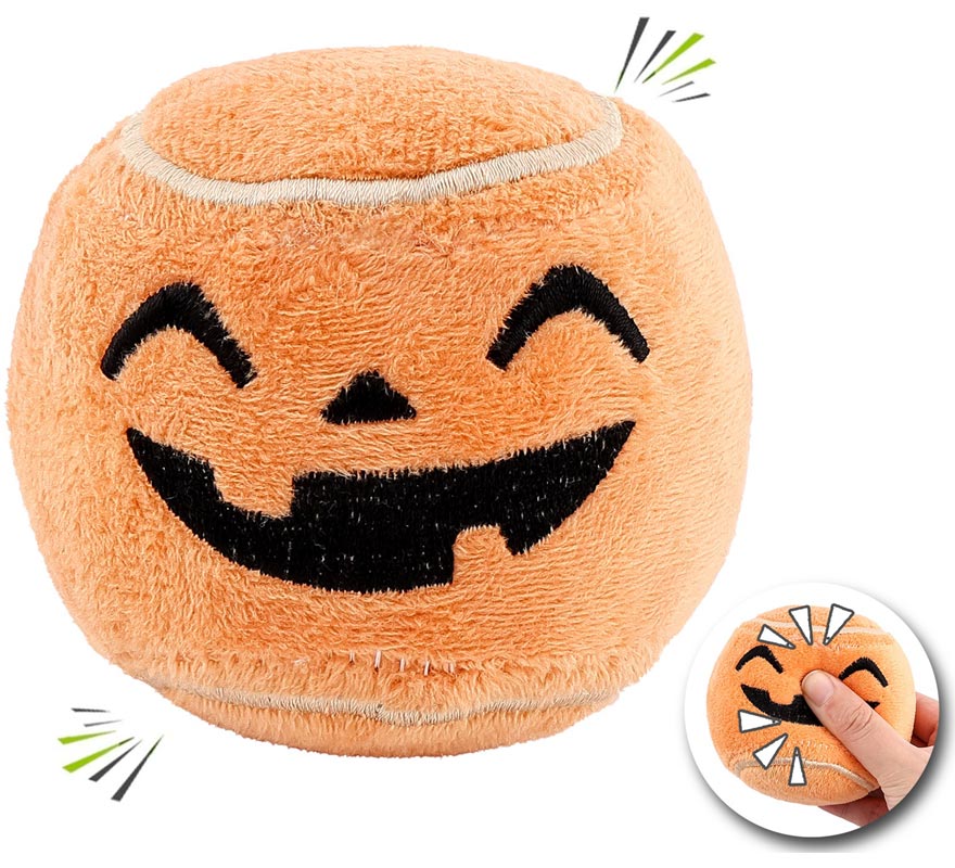 Translation missing: fr.Juguete Mascota Pelota Calabaza de 9.5x8.5 cm