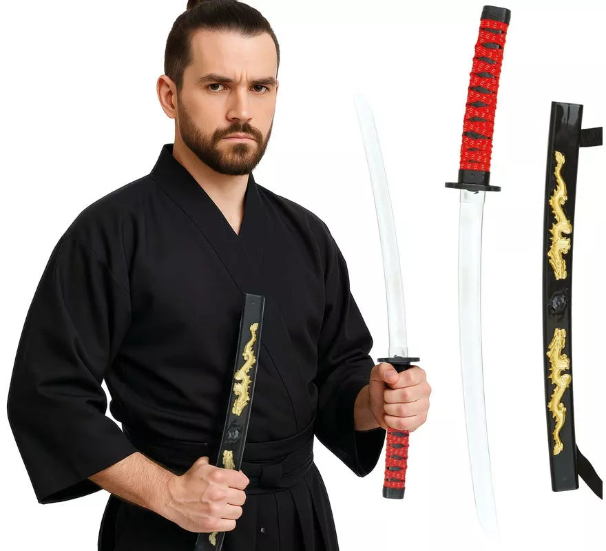 Translation missing: fr.Katana con Funda de 60 cm de Plástico de Juguete