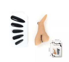Kit Sorcière : Nez et Ongles Noirs