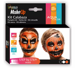 Kit Citrouille de 3 Couleurs à l'Eau de 3X2 gr